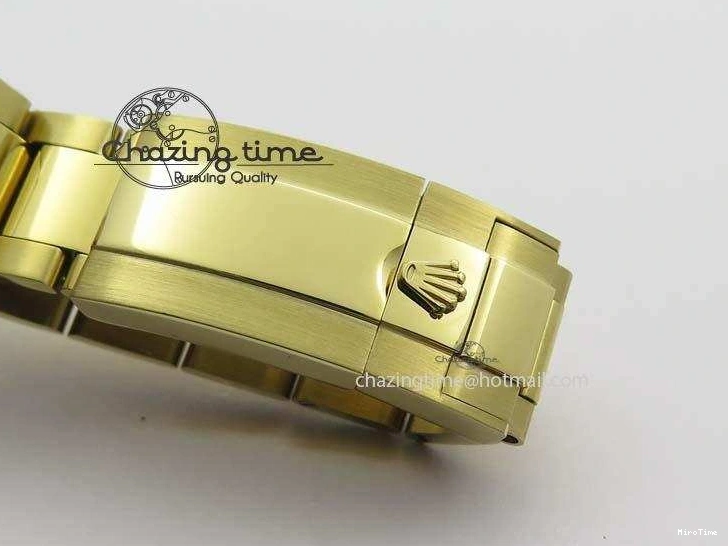 MiroTime 0216 SportInspired GMT-Master II 116718LN YG Bp-Maker Green Dial Ceramic Bezel On YG Bracelet A 3777